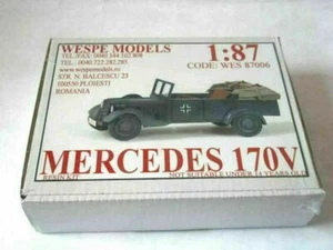 1:87 Mercedes 170V Cabrio Wespe Models - Automodell Resin Bausatz 87006 - Bild 1 von 1