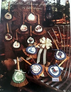 A LITTLE BROOM FOR YOU 24 LITTLE DESIGNS OAK TREE BOOK 9 CROSS STITCH SPC529 - Picture 1 of 1