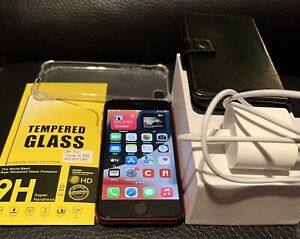Apple iPhone SE 3ème Gén. 5G Rouge RED 256 Go (Déverrouillé) 2022 + Accessoires