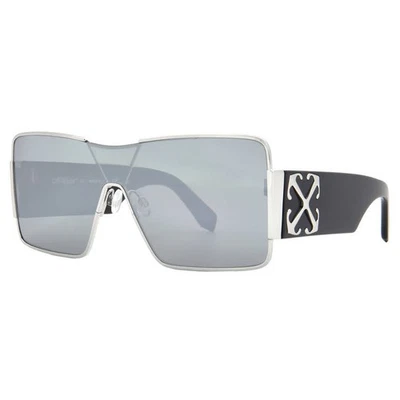 Gafas de sol unisex ASPEN plateadas con escudo espejo OERI14G 7272 141 blanco roto Foto 1 de 4