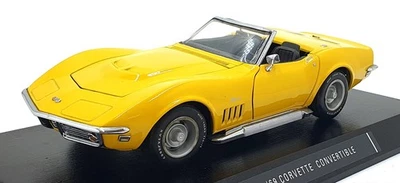 Revell 1/18 Scale Diecast 8835 - 1969 Corvette Convertible - Yellow - Image 1 of 4