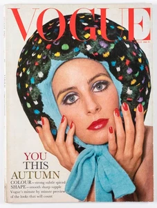 JILL KENNINGTON Helmut Newton OSSIE CLARK Vogue 1965 August 60th birthday gift - Foto 1 di 24