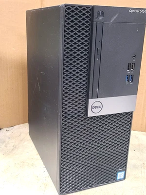 Dell OptiPlex 5050 MT QUAD Core i7-6700 3.40 GHz 16GB 512GB NVMe Win11P - Image 1 of 4