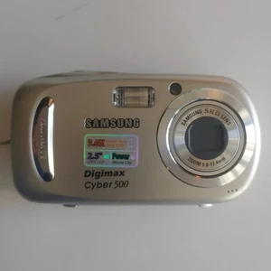Samsung Digimax Cyber 500 Digital Camera 5.0MP Point & Shoot Y2K Tested - Bild 1 von 7