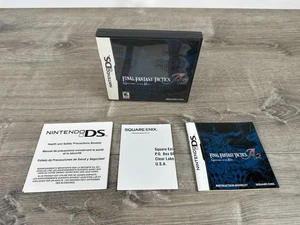 Final Fantasy Tactics A2 Nintendo DS Authentic Case Cover Art Manual & Inserts - Picture 1 of 4