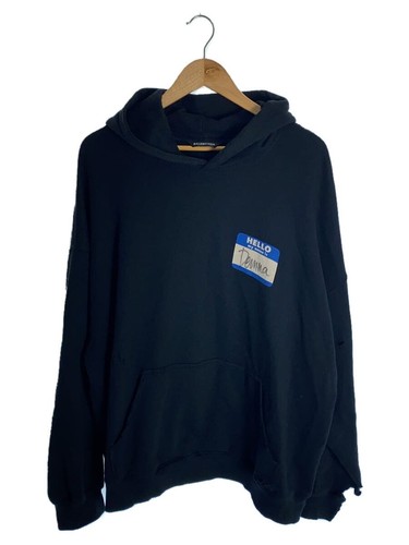 Felpa con cappuccio BALENCIAGA nera S usata