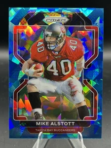 Prizm Mike Alstott 2021 Blue Ice Prizm/99 #299 Tampa Bay Buccaneers SP - Imagen 1 de 2