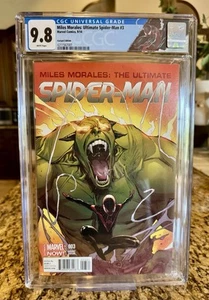 Miles Morales: The Ultimate Spider-Man #3 CGC 9.8 1:25 Pichelli Variant (Marvel) - Picture 1 of 2
