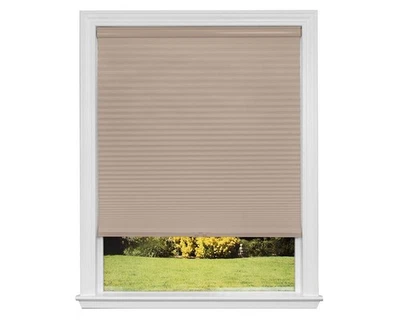 Artisan Select No Tools Custom Cordless Cellular Blackout Shades, Khaki, 42 3... - Image 1 of 4