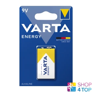 Batería Alcalina VARTA 9V E-BLOCK 4122 MN1604 Transistor EXP 2028 Nueva - Imagen 1 de 1