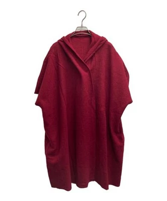 Chaleco con Capucha de Lana Journal Standard Luxe Rojo 87 cm Ancho Usado Foto 1 de 4
