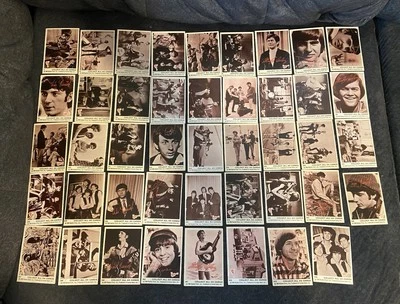 Monkees Trading Cards Complete Set of 1966. Raybert Prod. Inc - Image 1 of 2