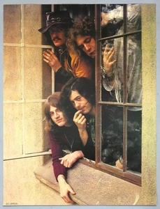 LED ZEPPELIN – mega rare original 1970s personality poster *Jay Thompson* - Picture 1 of 3