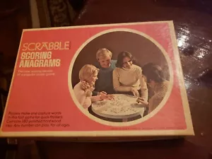 Scrabble Scoring Anagrams Game No 92 by Selchow & Righter 1984 Tiles Sealed NOB - Picture 1 of 5