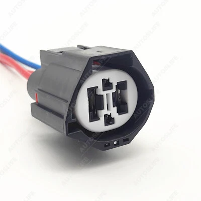 Chicote de fios conector ventilador de refrigeração radiador 4 vias Chevrolet Bolt EV 2018-2020 - Imagem 1 de 4