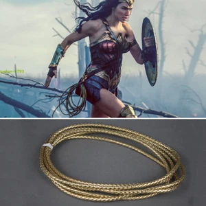 Wonder Woman Cosplay Diana Requisiten Drehscheibe Seil Gürtel Film Geschenke Zubehör Held - Bild 1 von 11