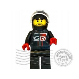 LEGO Speed Champions Minifigure sc087 Toyota Gr Supra Driver New / New