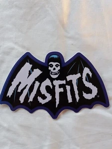 The Misfits Decal/ Sticker Fiend Bat Crimson Ghost New 5.3/4" x 3.1/2" - Picture 1 of 3