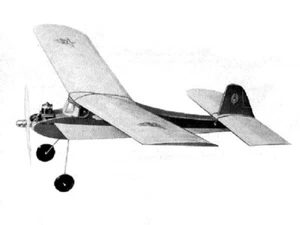 Frosch Nimrod - FF/RC Modellflugzeug ~ Lasercut Balsa Wing RIB & ehemaliges SET - Bild 1 von 3