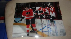 James Van Riemsdyk Philadelphia Flyers Signed 8x10 Photo COA 2 - Picture 1 of 1