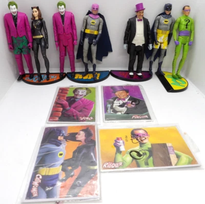 Paquete de figuras de acción Mattel Batman Classic Series Foto 1 de 4