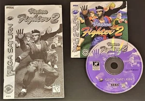 Virtua Fighter 2 (Sega Saturn, 1996) Not For Resale Version - Picture 1 of 2