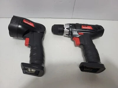 COMBO TALADRO/ATORNILLADOR Y LINTERNA INALÁMBRICO DRILL MASTER 69652 18V HERRAMIENTAS DESNUDAS  Foto 1 de 4