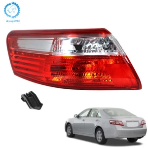 Fit For Toyota Camry 2007-2009 Clear Red Left Driver Side Tail Light Chrome Lamp - Bild 1 von 12