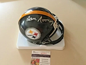 Mini casco Dueño Dan Rooney firmado por los Pittsburgh Steelers HOF NFL JSA #M19617 - Imagen 1 de 1