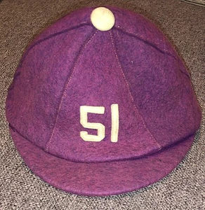 Vintage 1930’s? Wool Schoolboy / Baseball Cap by Collegiate Mfr. “51” - Picture 1 of 5