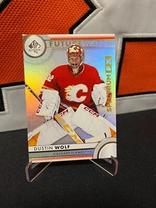 Dustin Wolf # Flames # 2023-24 UD SP Authentic FUTURE WATCH Spectrum FX #S-81 - Bild 1 von 2