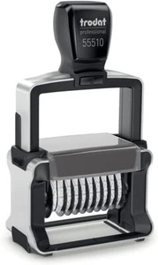 Trodat Zahlenstempel Profi 55510 - 10 Ziffern, selbstfärbend, 3/16" (5 m... - Bild 1 von 2