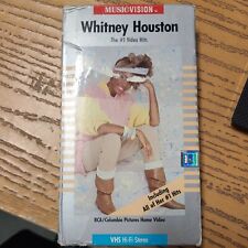 #1 Video Hits [Video] by Whitney Houston (VHS, 1986 sealed 