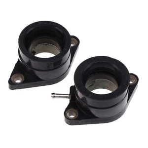 Pair Carburetor Joint Intake Manifold Boots Fit Yamaha XT600 XT600Z 1984-2003 - Picture 1 of 9