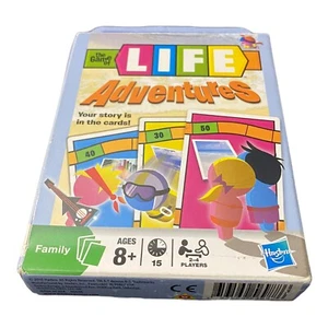 Hasbro The Game of Life Adventures Family Card Game 2010 Used Complete - Picture 1 of 3