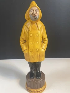 Antigua estatuilla de cerámica de capitán marinero de colección. - Imagen 1 de 18