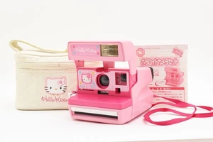 Read!!!![Almost MINT] Hello Kitty Polaroid 600 Instant Film Camera From JAPAN - Picture 1 of 24