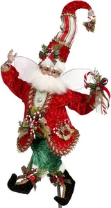 Mark Roberts Weihnachten Zuckerstange und Stechpalme Fee Medium - 16,5" - Bild 1 von 1