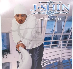 J SHIN MY SOULD MY LIFE Album Cover Promo 12x12 Flat Double Sided Poster - Picture 1 of 2