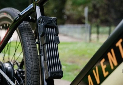 Складной велосипедный замок, компактная велосипедная цепь на 6 шарниров - Изображение 1 из 4