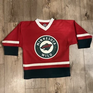 Minnesota Wilds Zach Parise Kids Youth Jersey Medium 8/10 - Picture 1 of 8