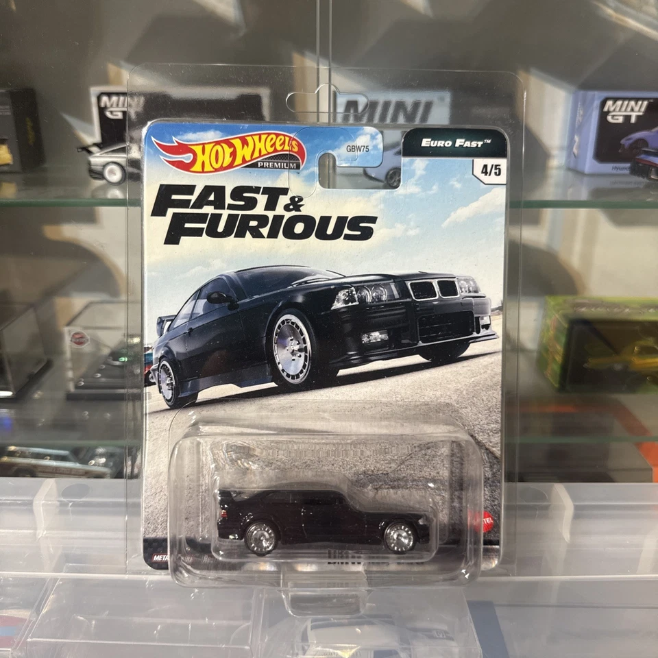 Hot Wheels Fast & Furious Euro Fast Premium BMW M3 E36 #4 *COMO NUEVO* *Difícil de encontrar* Foto 1 de 2