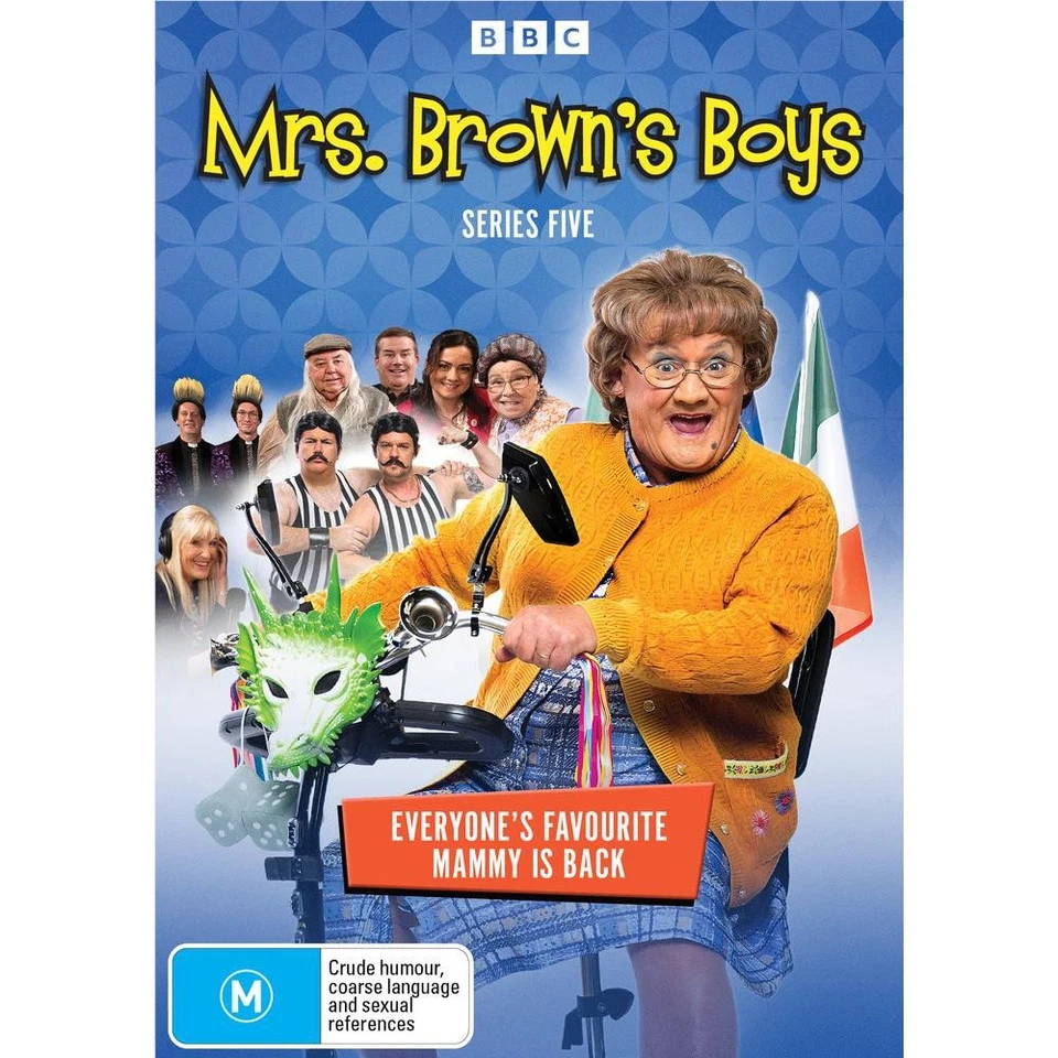 Mrs Brown’s Boys Series - Mrs. Browns Season 5 : NEW DVD - image 1 of 1