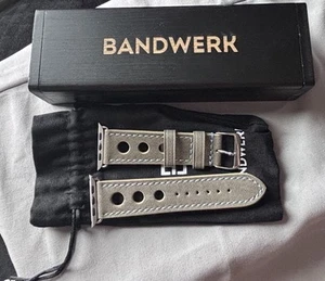 Beau bracelet Apple Watch édition limitée Bandwerk Weltmeister / Ultra 156/899 - Photo 1 sur 9