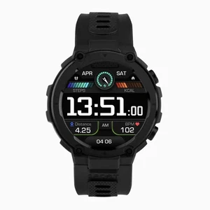 Sekonda Alpine GPS Tracking Smart Fitness Watch - 50mm - Black NEW - Picture 1 of 9