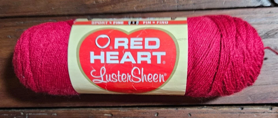 Fio de tricô e crochê Red Heart LUSTER SHEEN🧶2 oz até 4,5 oz🧶VENDIDO POR MEADA - Imagem 1 de 1