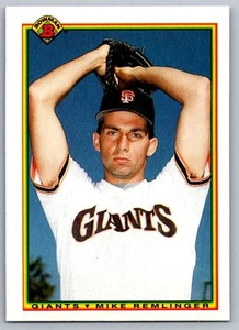 1990 Bowman Mike Remlinger Rookie San Francisco Giants #227 - Picture 1 of 2