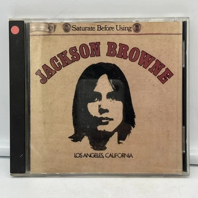 Jackson Browne Saturate Before Using (CD, 1990) - Preloved - FREE SHIPPING - Image 1 of 4