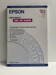 Epson 13” x 19” 100 Sheets Matte Presentation Inkjet Photo Paper C13S041069 NEW - Picture 1 of 10