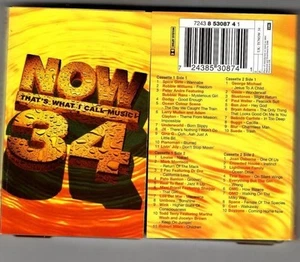 Now That's What I Call Music! 34 : Various : Cassette tape - Picture 1 of 1